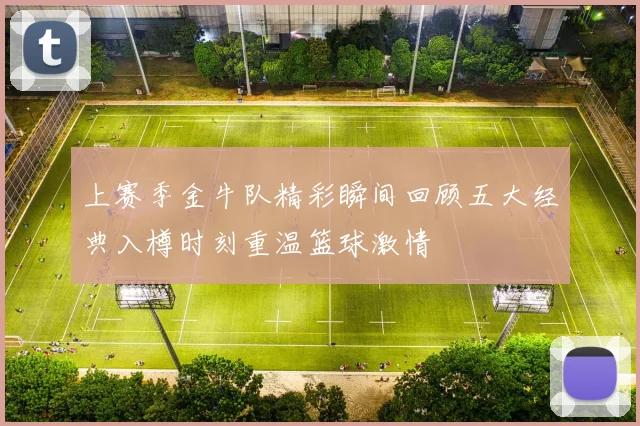 上赛季金牛队精彩瞬间回顾五大经典入樽时刻重温篮球激情